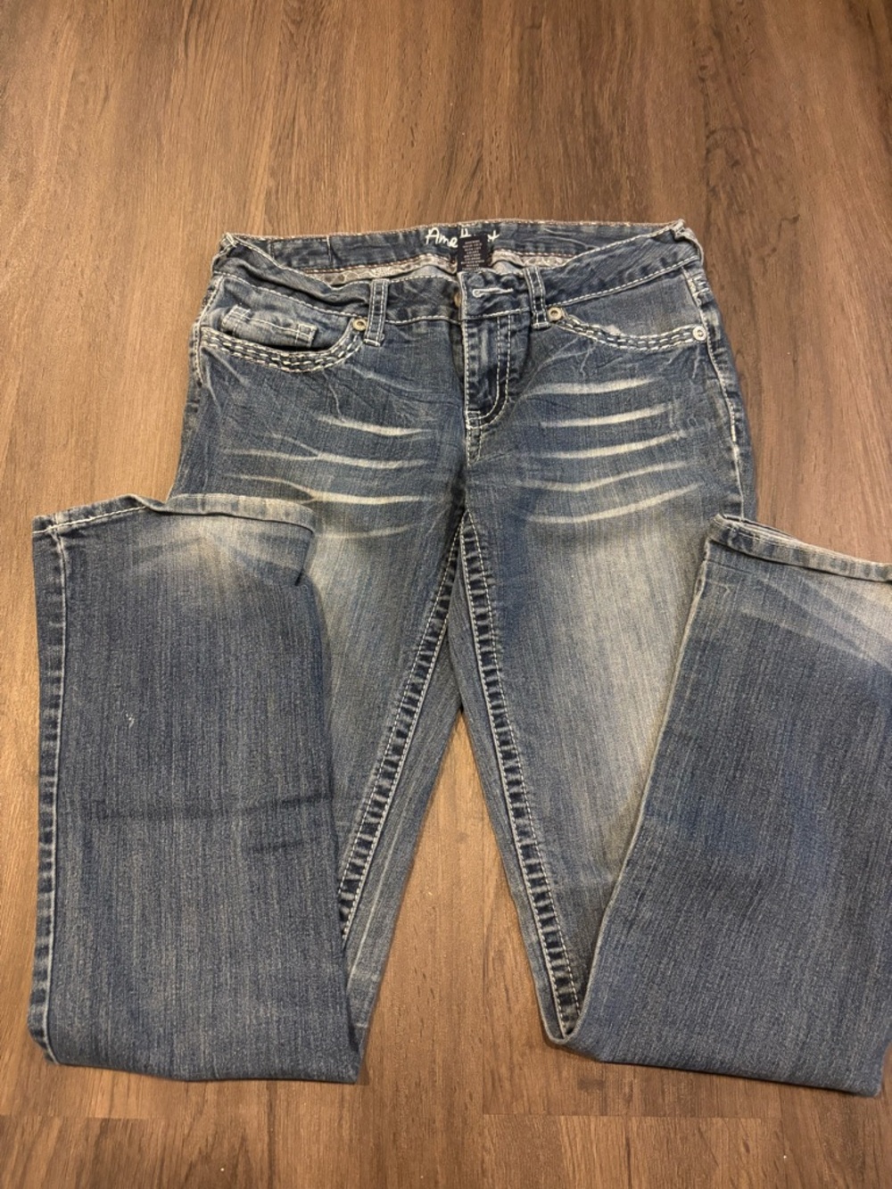 Amethyst Jeans Classic Faded Blue Boot Cut